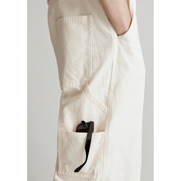 NWT Madewell Mens Garment Dyed Canvas Overalls Medium - Picture 4 of 16